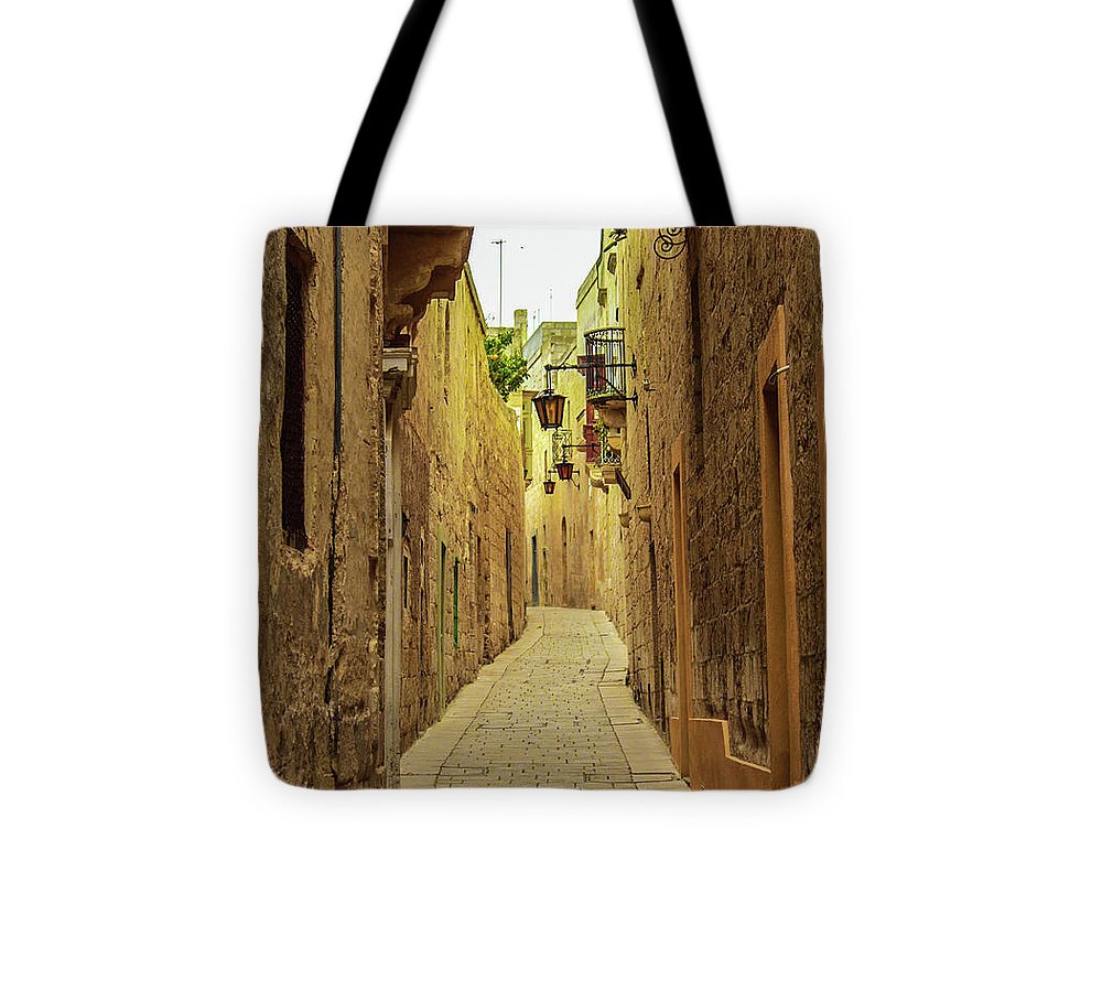 On The Streets Of Malta - Tote Bag