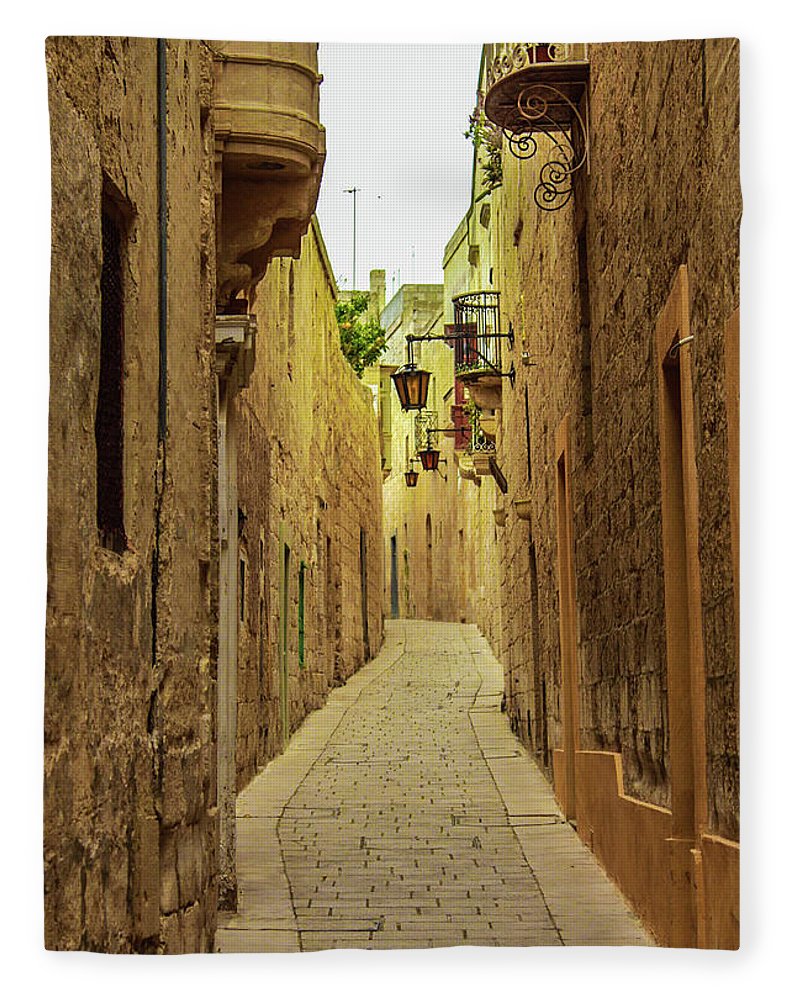 On The Streets Of Malta - Blanket