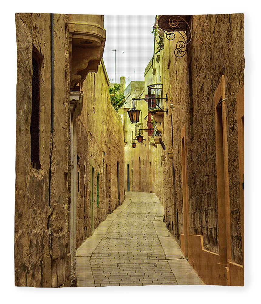 On The Streets Of Malta - Blanket
