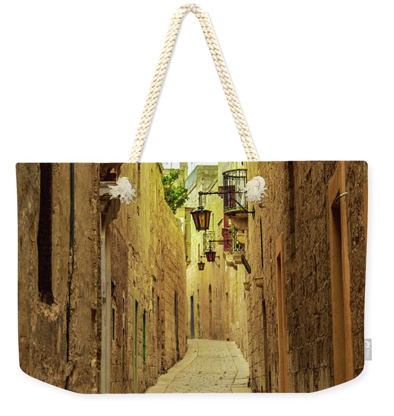 On The Streets Of Malta - Weekender Tote Bag