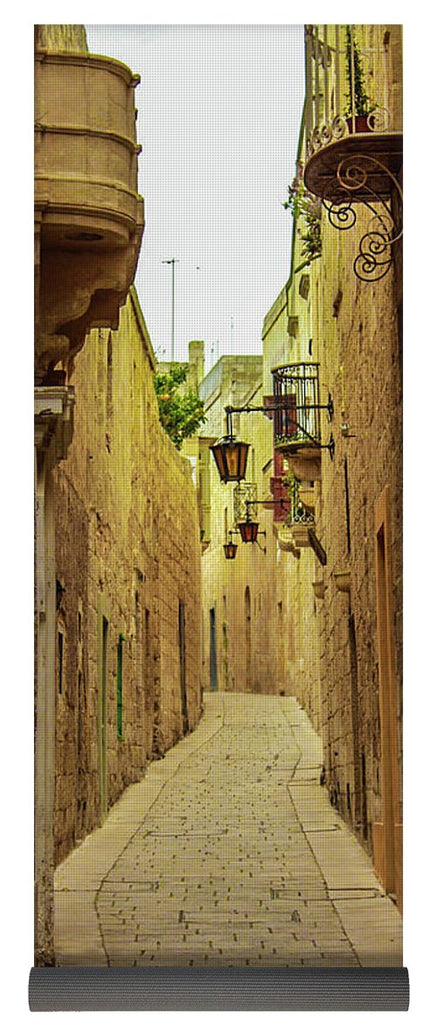 On The Streets Of Malta - Yoga Mat