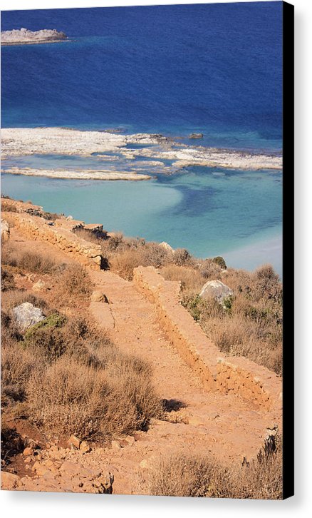 Pathway To The Sea - Canvas Print