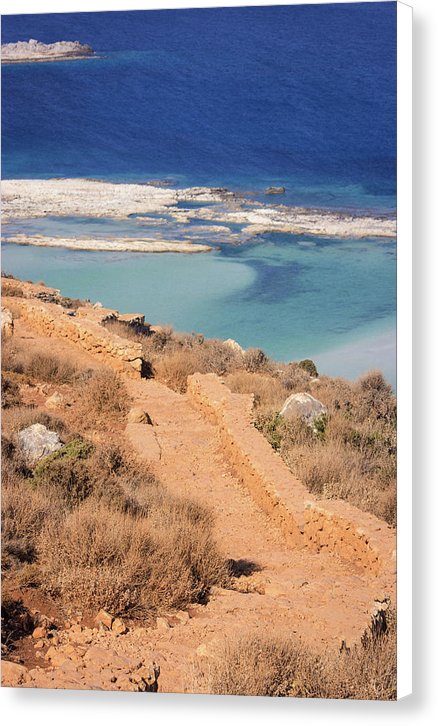 Pathway To The Sea - Canvas Print
