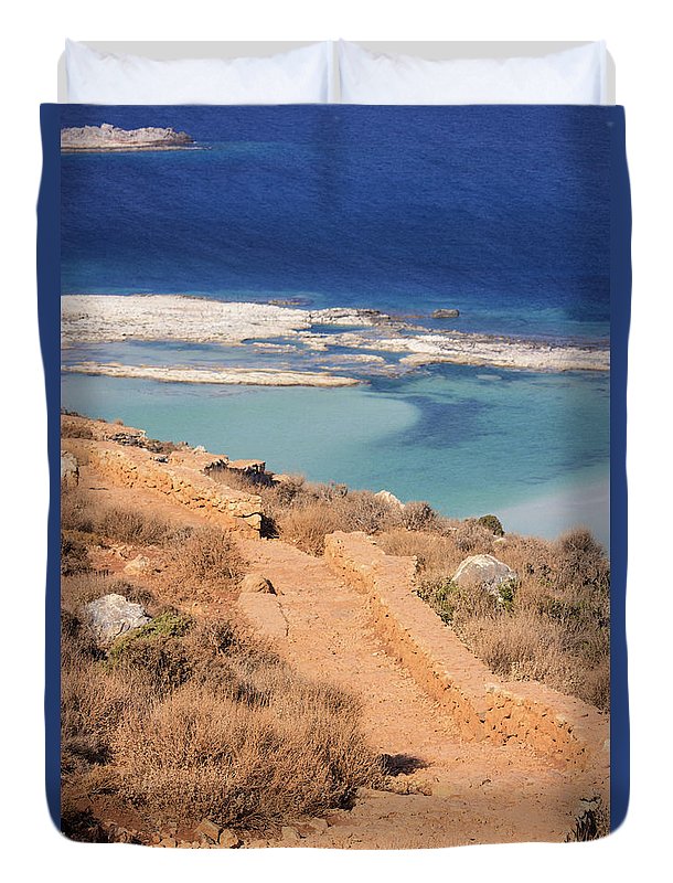 Pathway To The Sea - Duvet Cover