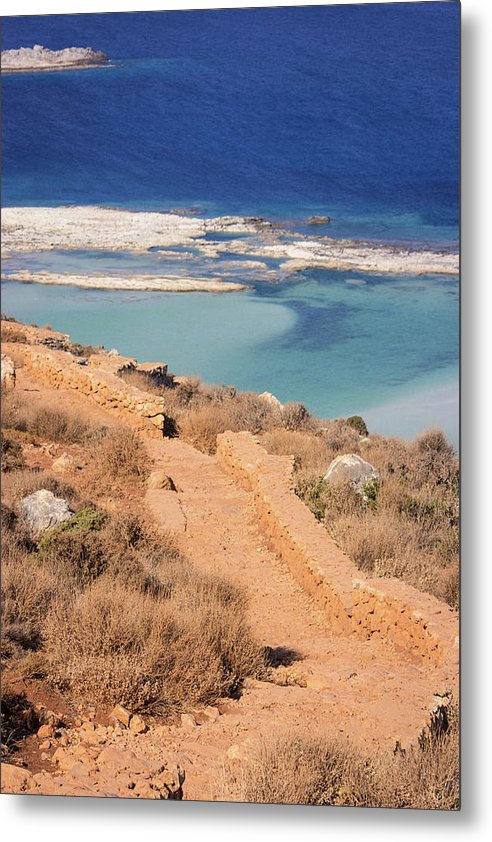 Pathway To The Sea - Metal Print