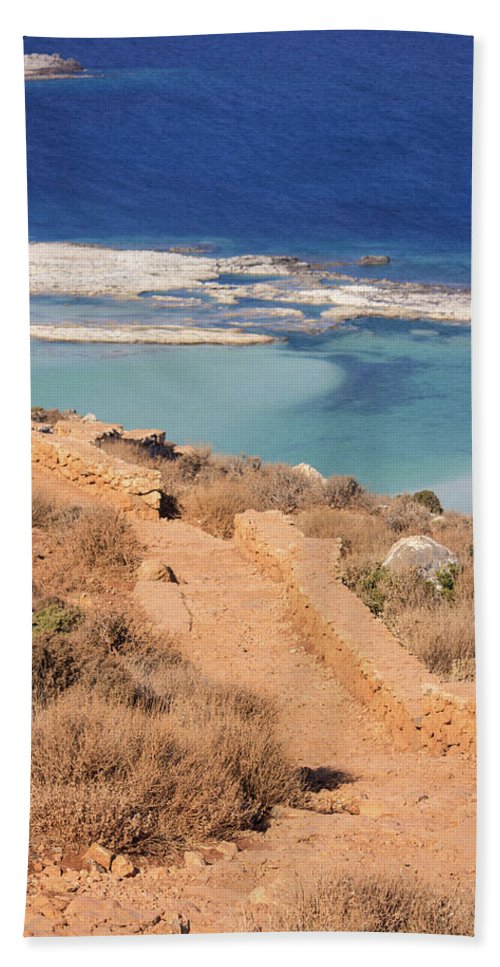 Pathway To The Sea - Bath Towel