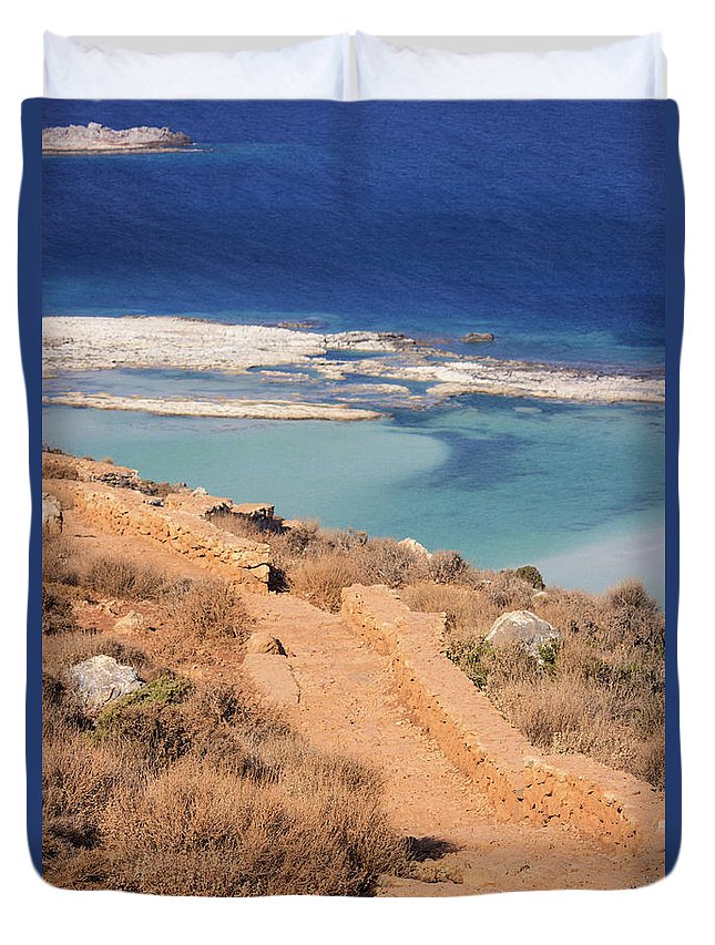 Pathway To The Sea - Duvet Cover