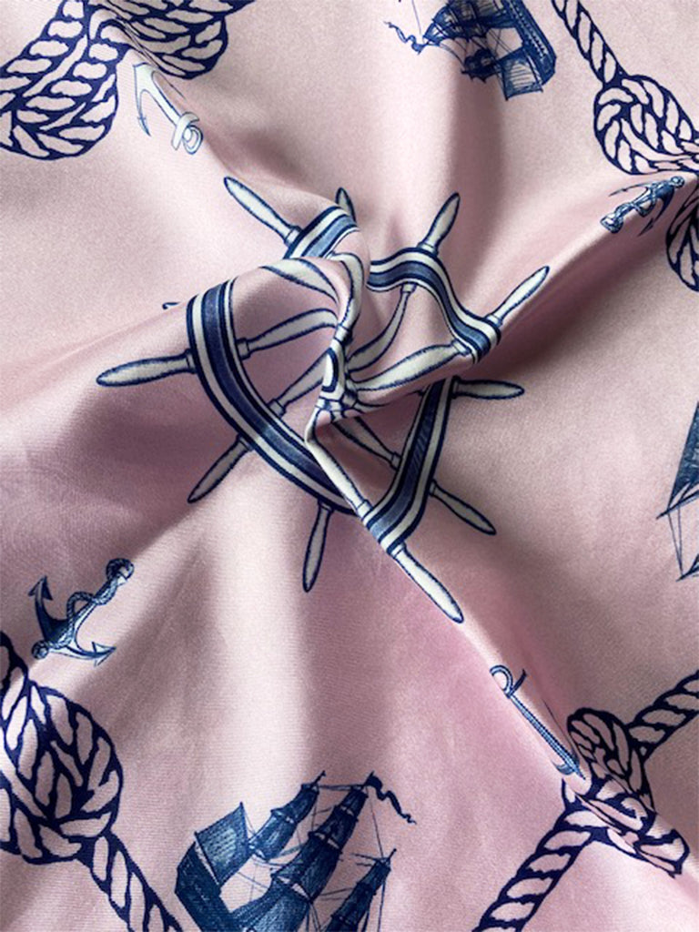 Nautical Chic Pink Neckerchief