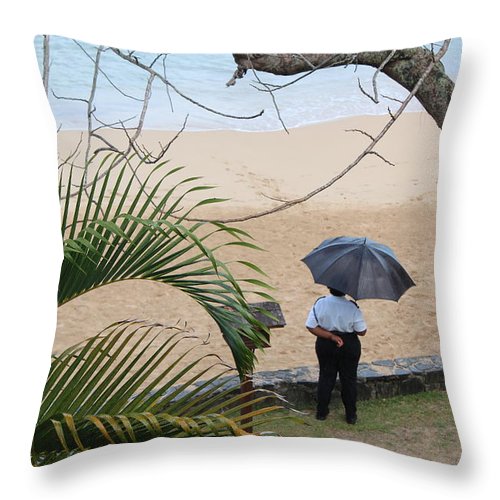 Rainy Day - Throw Pillow