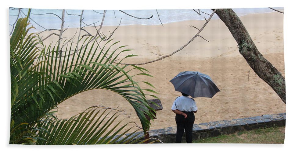 Rainy Day - Beach Towel