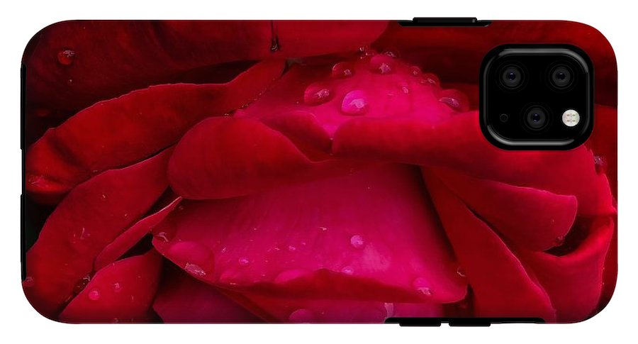 Red Rose Petals - Phone Case