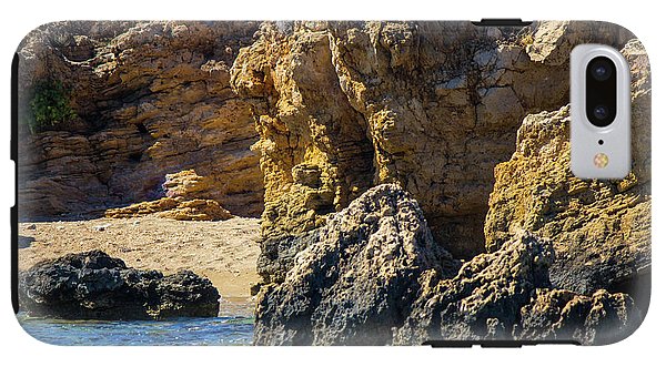 Rocks And Sea Of Spinalonga - Phone Case