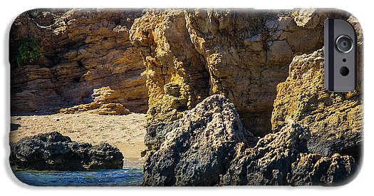 Rocks And Sea Of Spinalonga - Phone Case