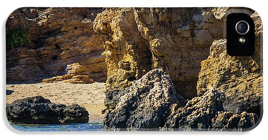 Rocks And Sea Of Spinalonga - Phone Case