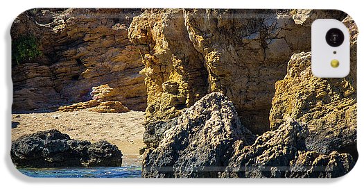 Rocks And Sea Of Spinalonga - Phone Case