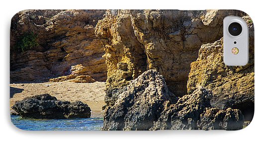 Rocks And Sea Of Spinalonga - Phone Case