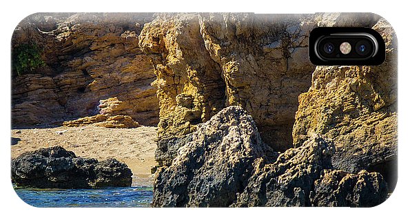 Rocks And Sea Of Spinalonga - Phone Case