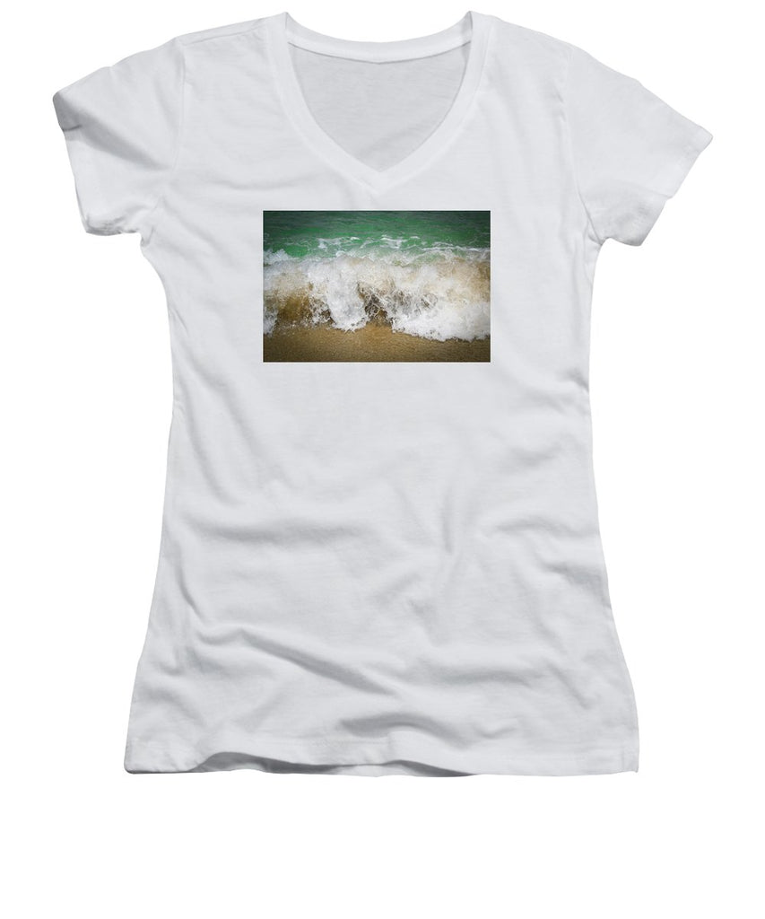 Sea Waves - Women's V-Neck