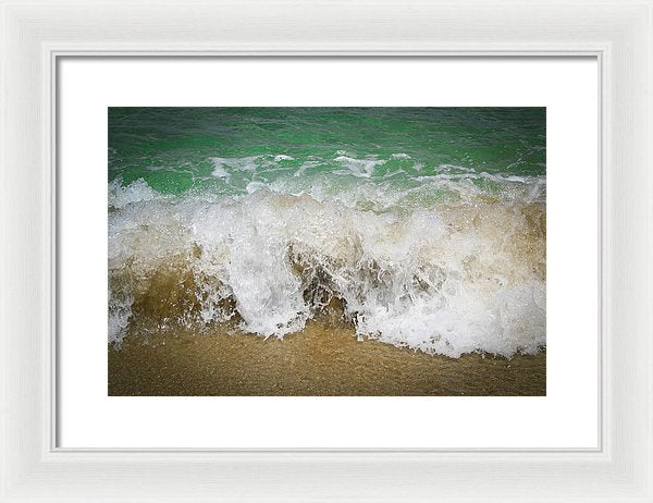 Sea Waves - Framed Print