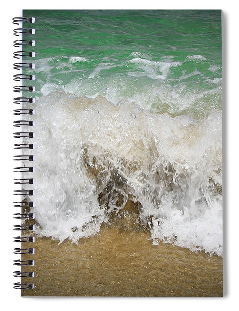 Sea Waves - Spiral Notebook