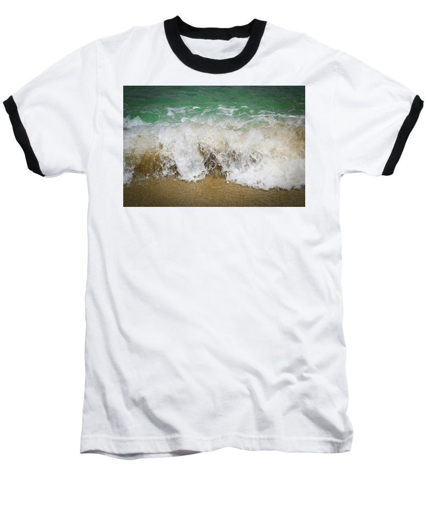 Sea Waves - Baseball T-Shirt