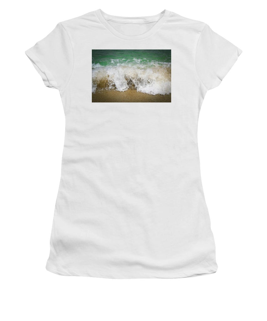 Sea Waves - Women's T-Shirt (Athletic Fit)