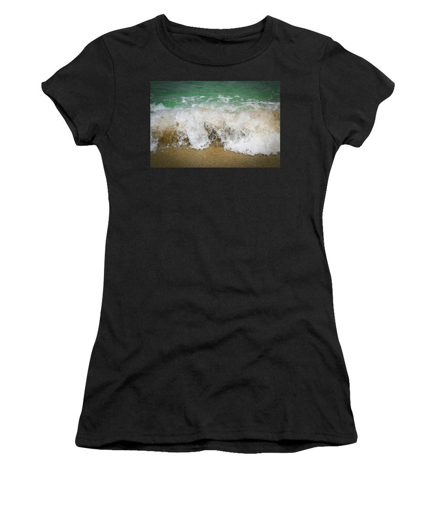 Sea Waves - Women's T-Shirt (Athletic Fit)