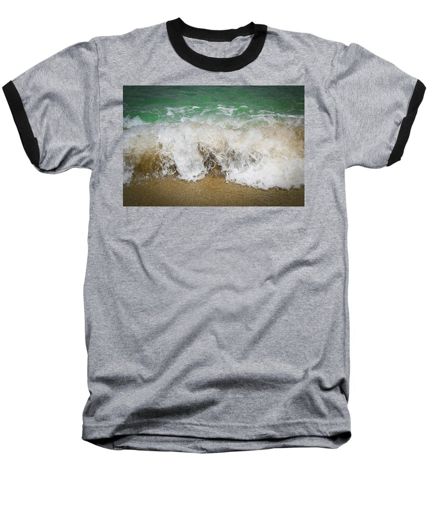 Sea Waves - Baseball T-Shirt