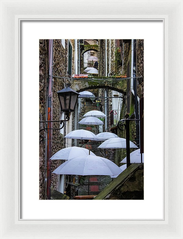 Shelter For The Rain - Framed Print