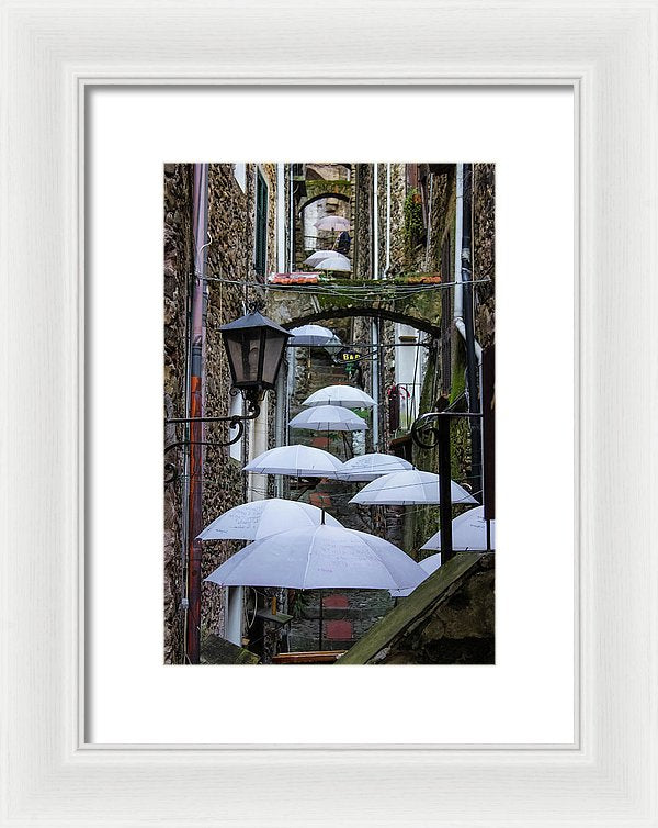 Shelter For The Rain - Framed Print