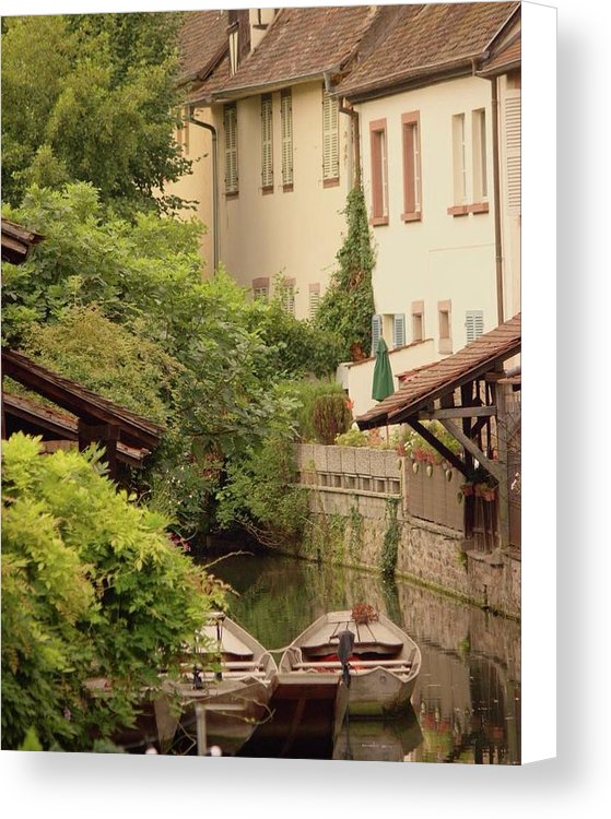 Small Venice Of Colmar - Canvas Print