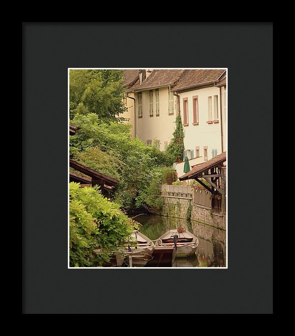 Small Venice Of Colmar - Framed Print