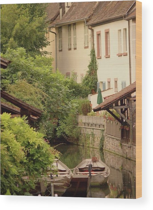 Small Venice Of Colmar - Wood Print