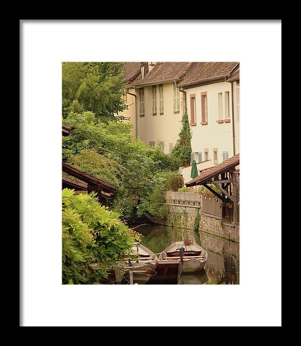 Small Venice Of Colmar - Framed Print