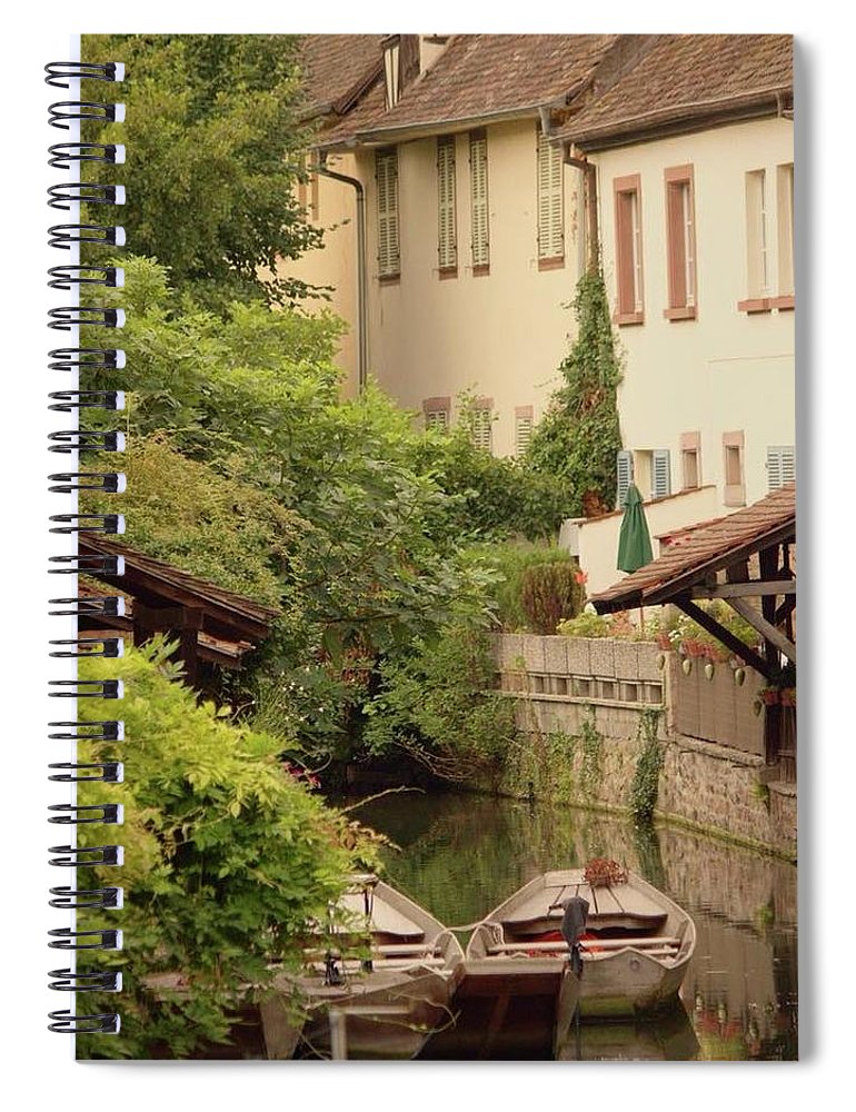 Small Venice Of Colmar - Spiral Notebook