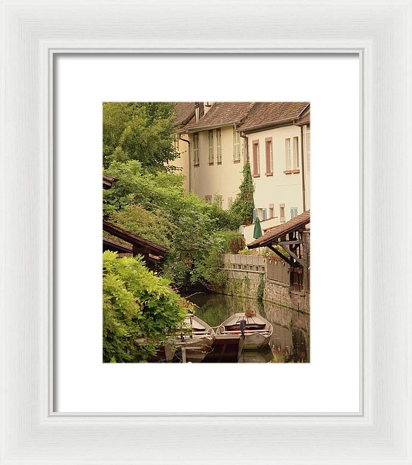 Small Venice Of Colmar - Framed Print