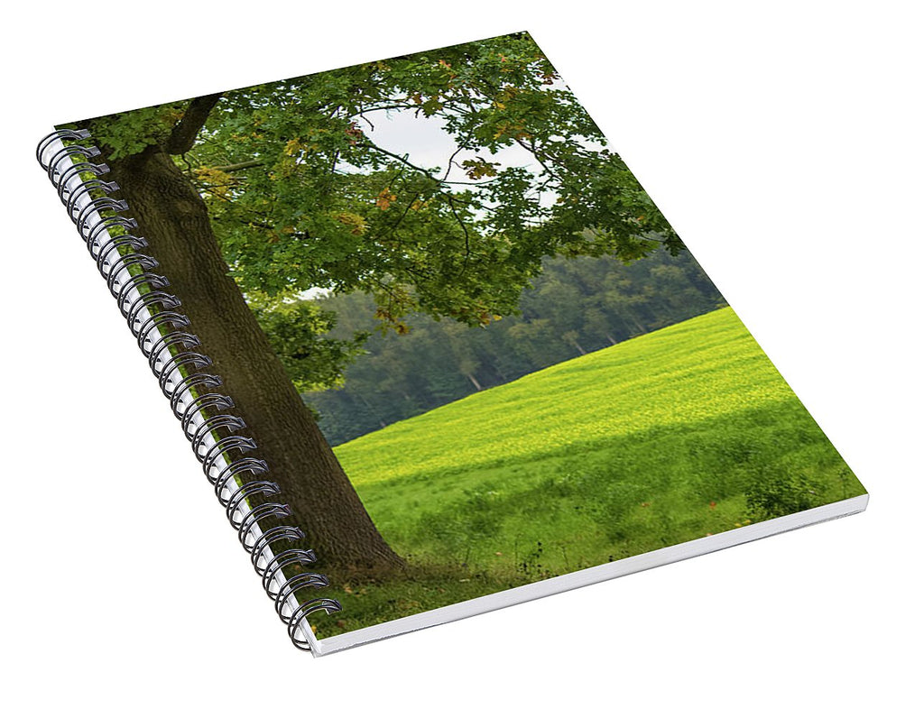 Splendid View In Autumn - Spiral Notebook