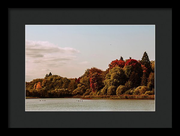 Stunning Surroundings In La Hulpe, Belgium - Framed Print