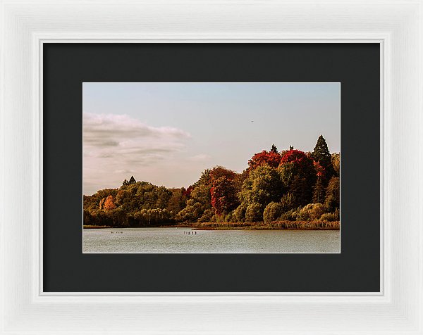 Stunning Surroundings In La Hulpe, Belgium - Framed Print