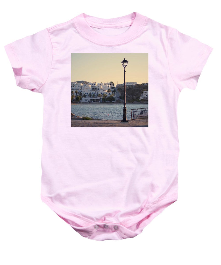 Sunset In Cyclades - Baby Onesie