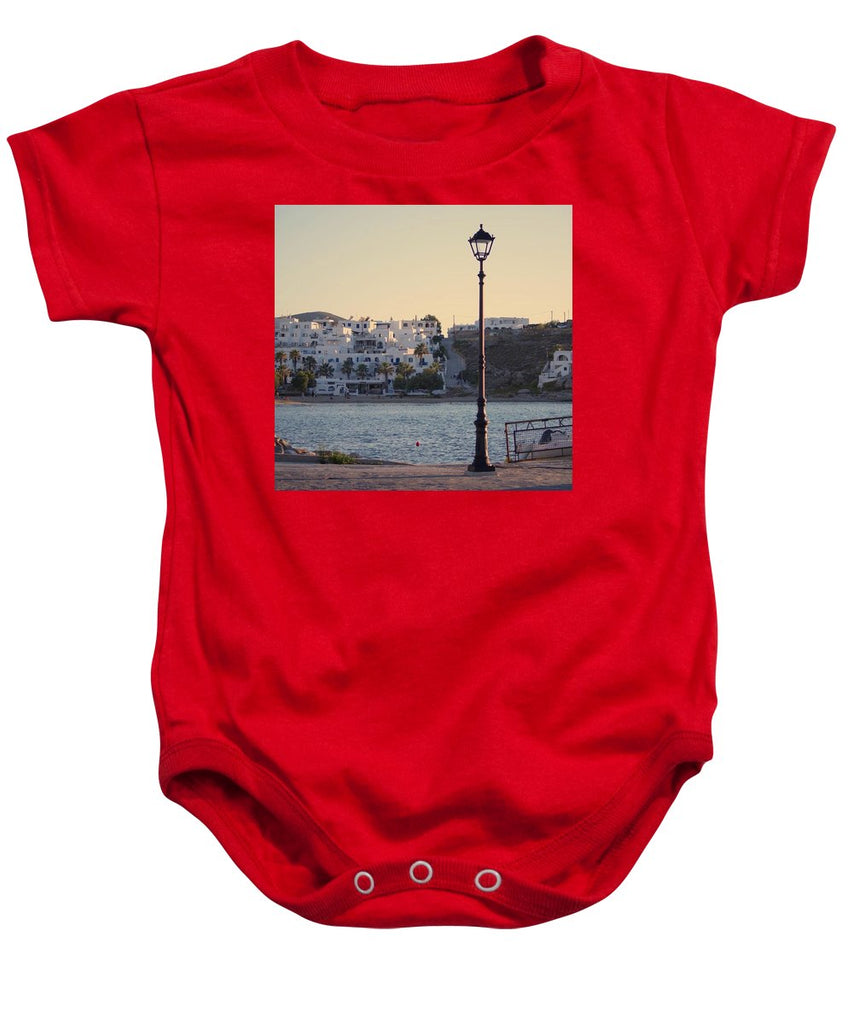 Sunset In Cyclades - Baby Onesie