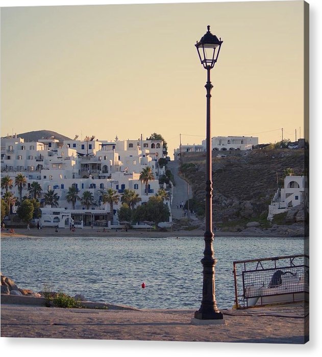 Sunset In Cyclades - Acrylic Print