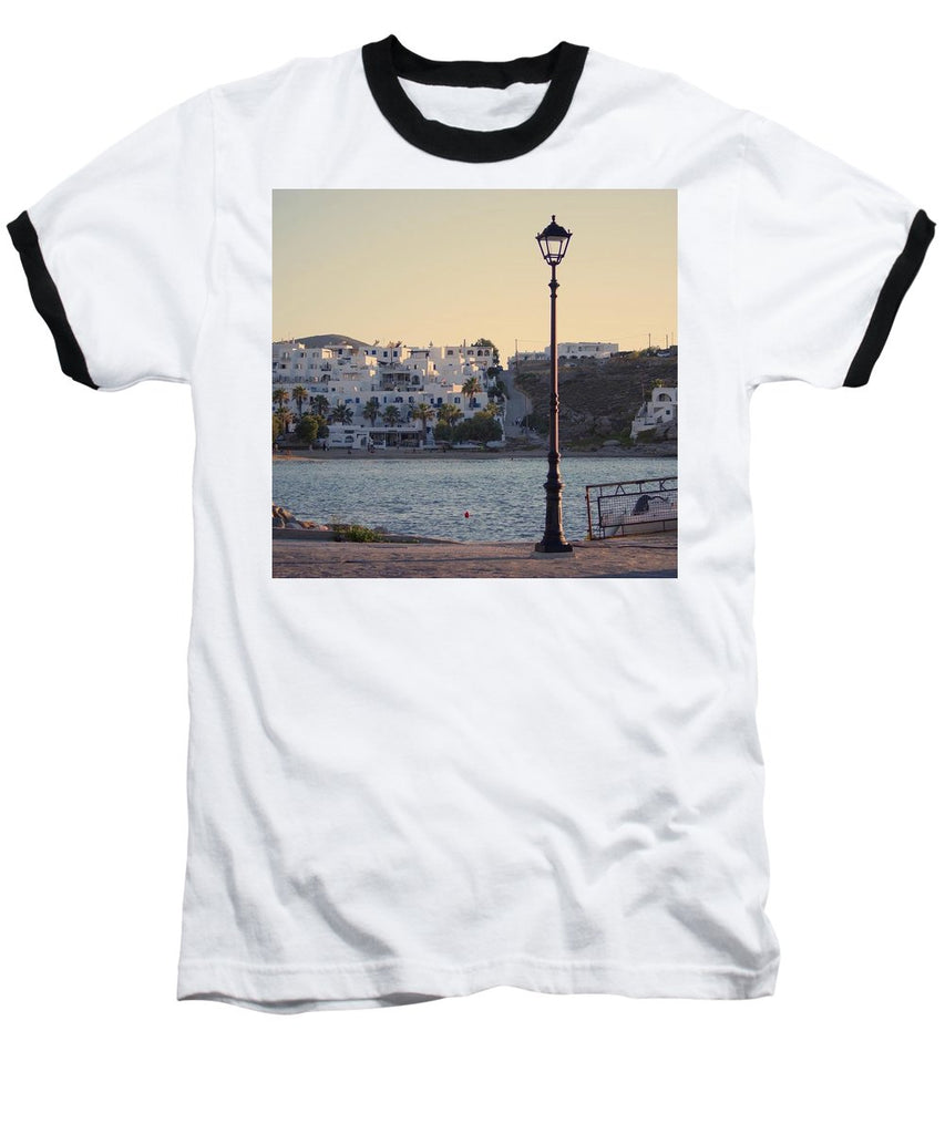 Sunset In Cyclades - Baseball T-Shirt