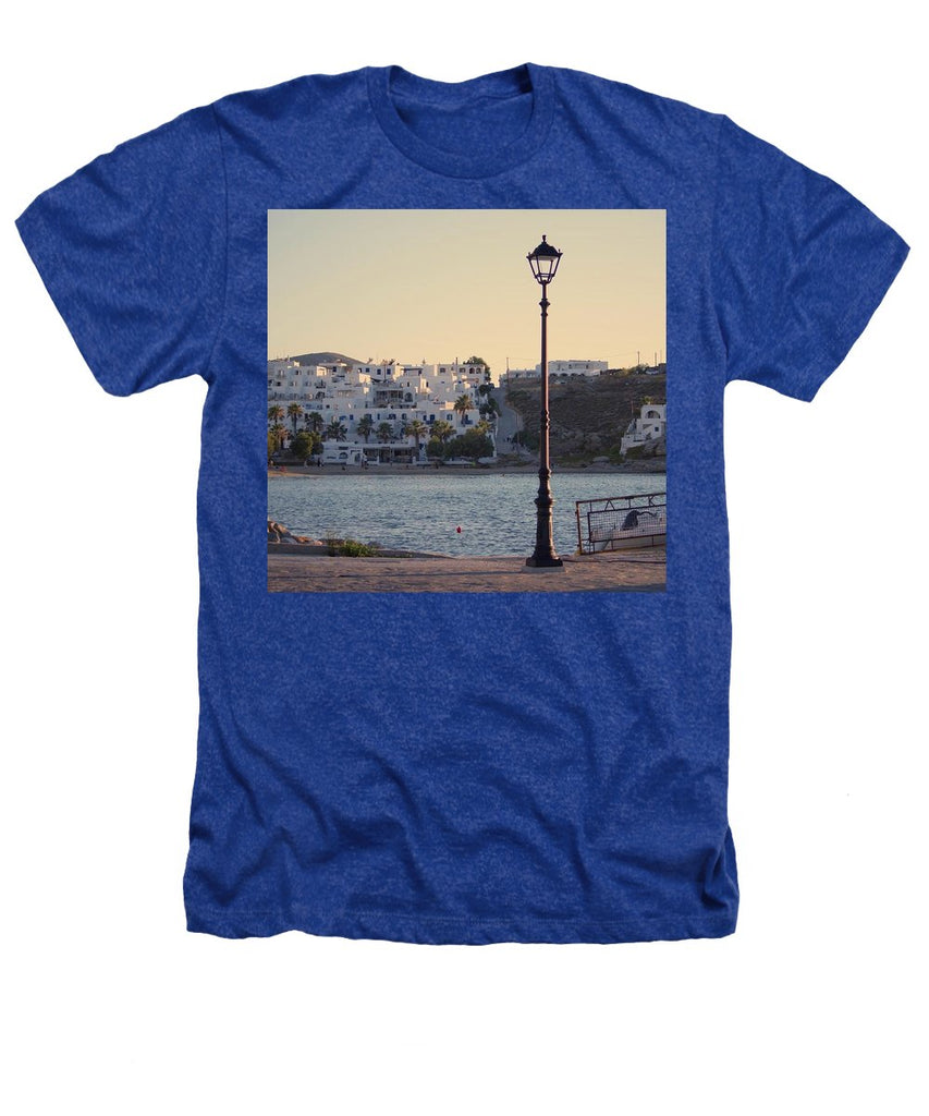 Sunset In Cyclades - Heathers T-Shirt