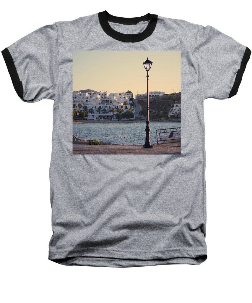 Sunset In Cyclades - Baseball T-Shirt