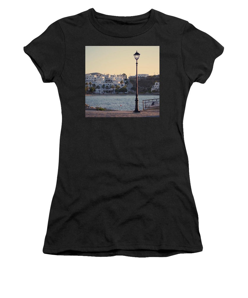 Sunset In Cyclades - Women's T-Shirt (Athletic Fit)