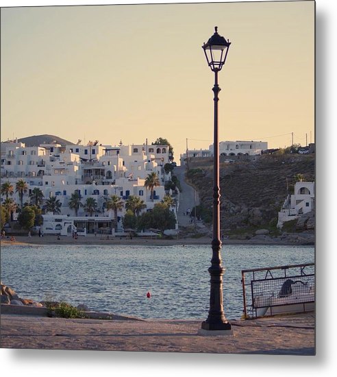 Sunset In Cyclades - Metal Print