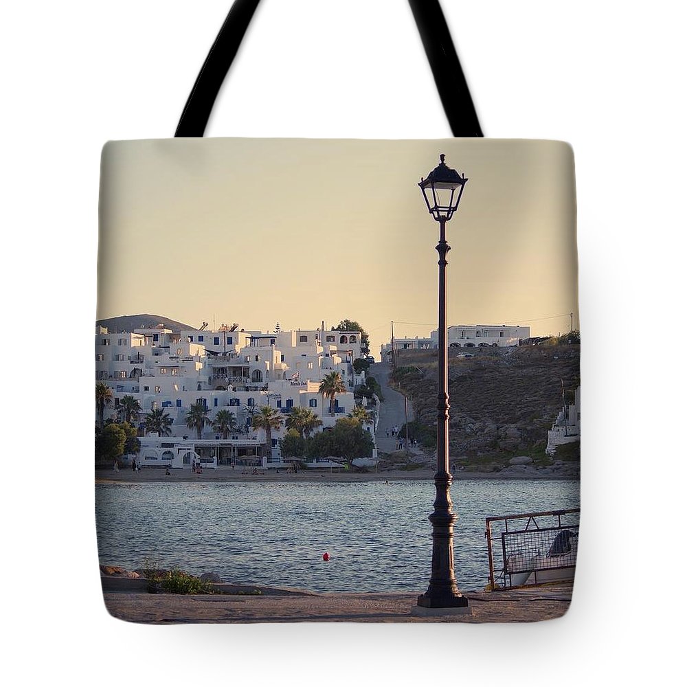 Sunset In Cyclades - Tote Bag