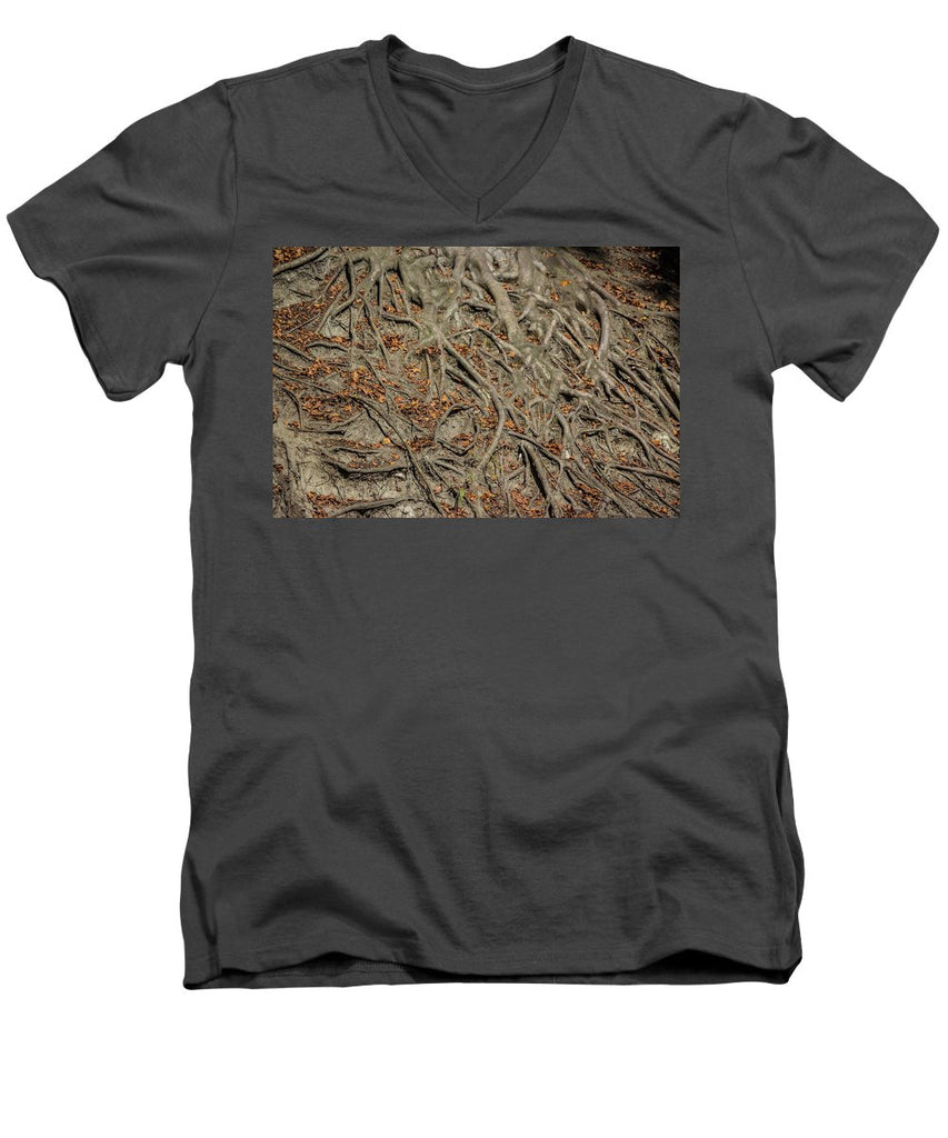 Trees' Roots - Men's V-Neck T-Shirt