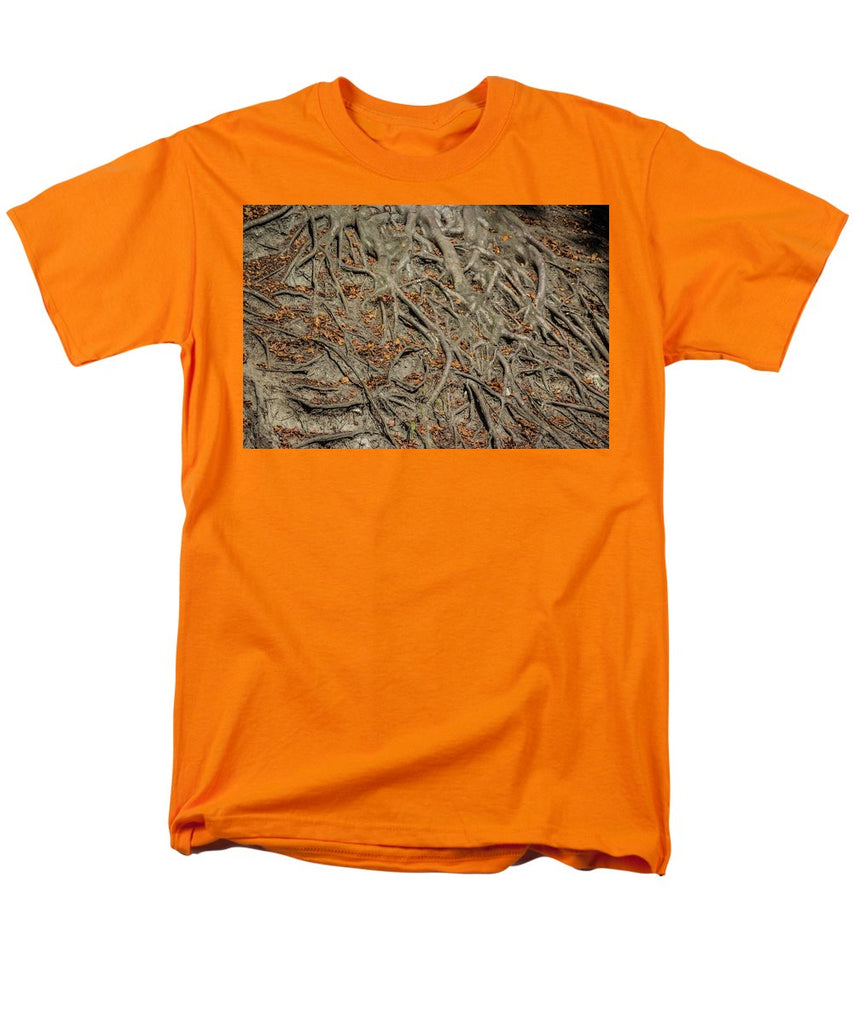 Trees' Roots - Men's T-Shirt  (Regular Fit)